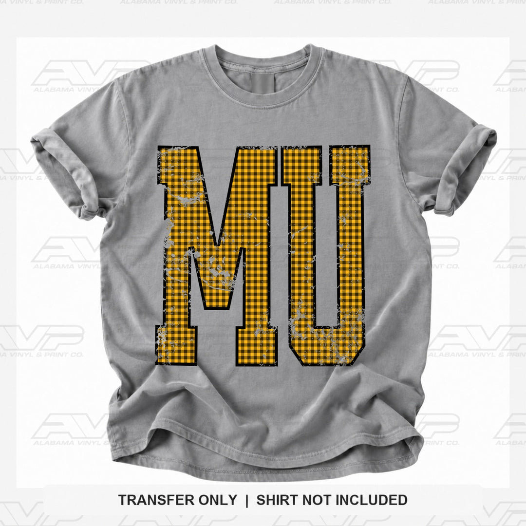 Missouri Gingham U Alabama Vinyl