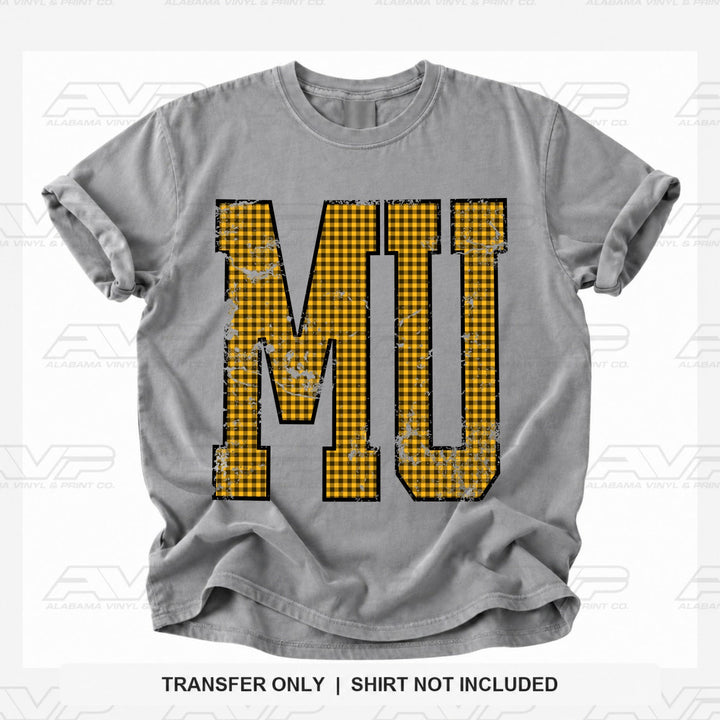 Missouri Gingham U Alabama Vinyl