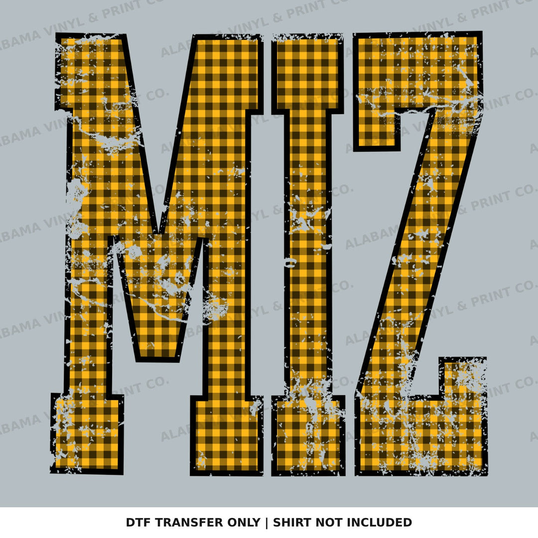Missouri Miz Gingham U Alabama Vinyl