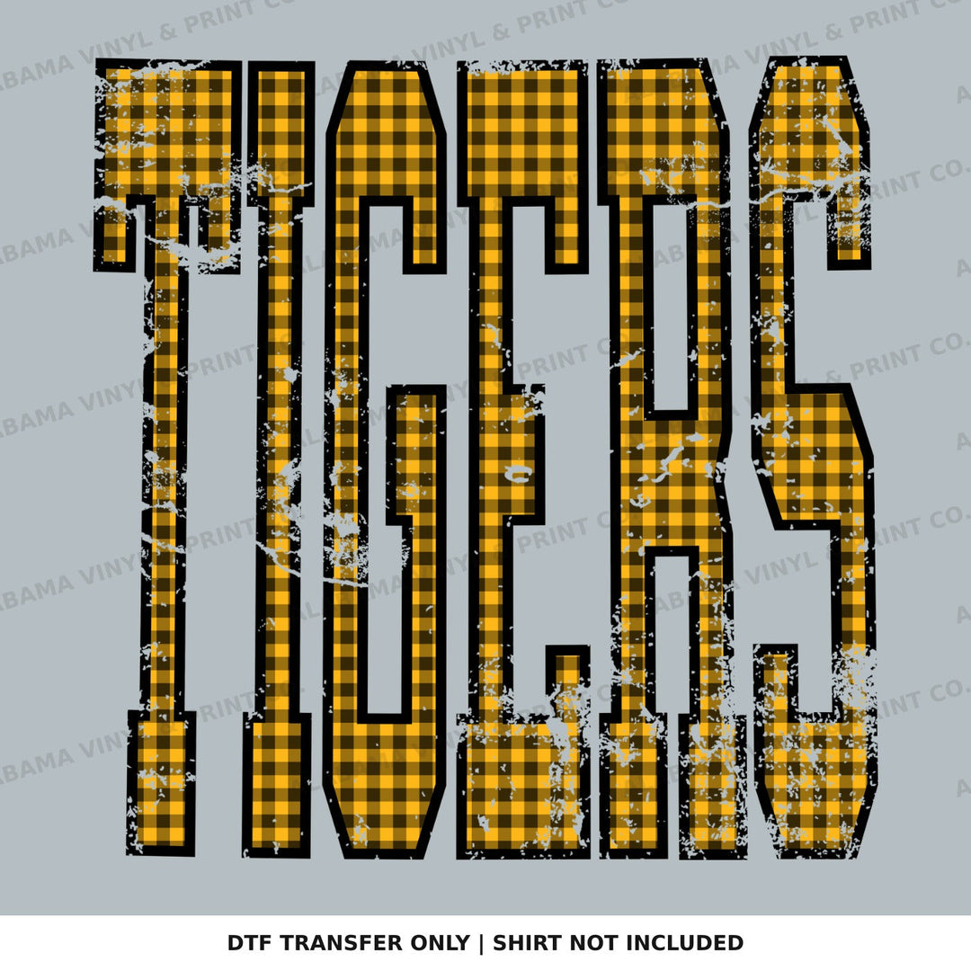 Missouri Tigers Gingham U Alabama Vinyl