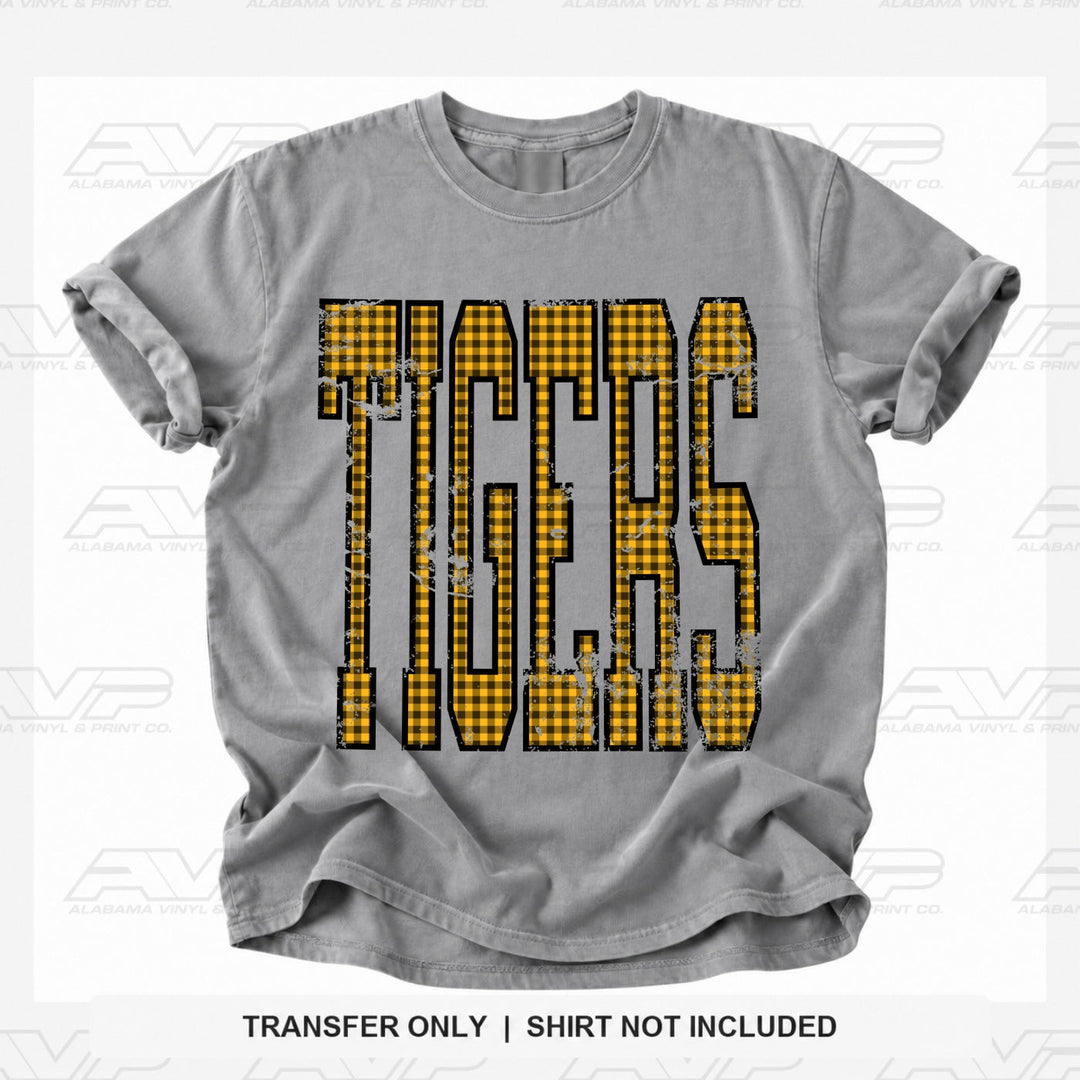 Missouri Tigers Gingham U Alabama Vinyl