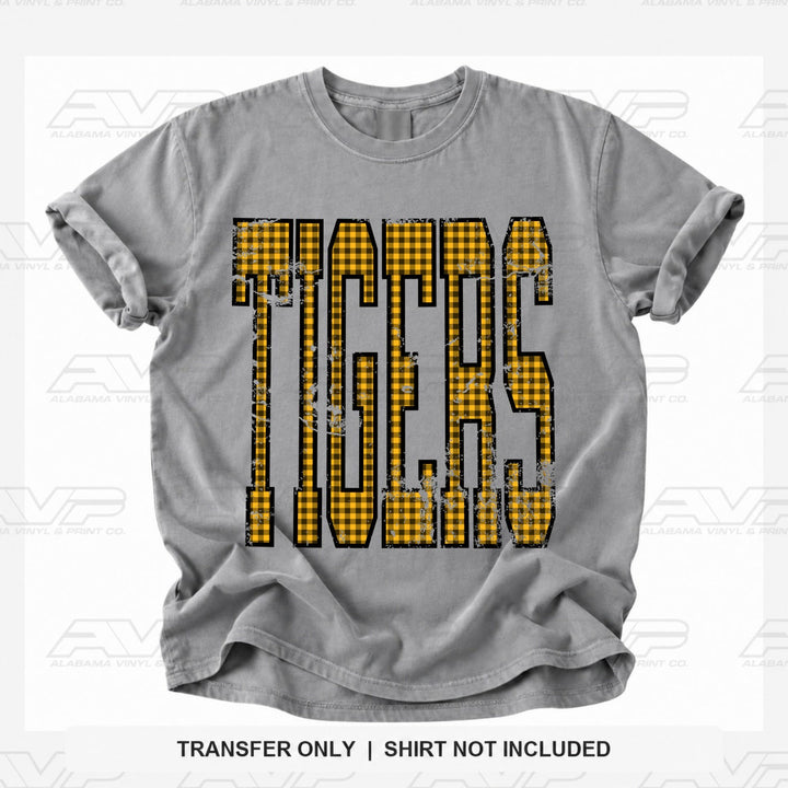 Missouri Tigers Gingham U Alabama Vinyl