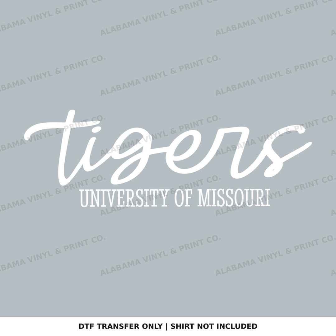 Missouri Tigers Simplicity Alabama Vinyl