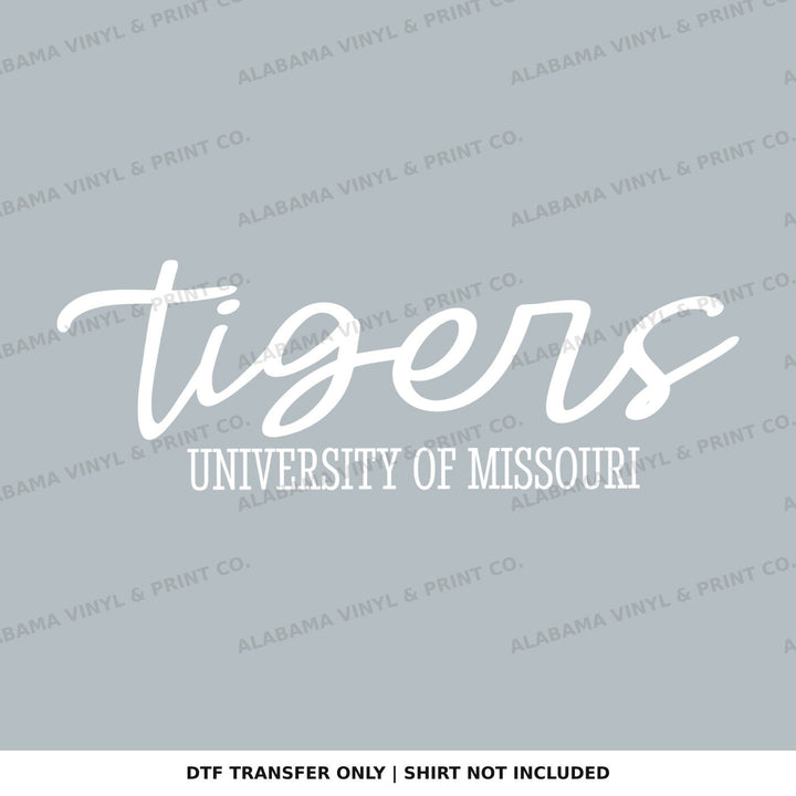 Missouri Tigers Simplicity Alabama Vinyl