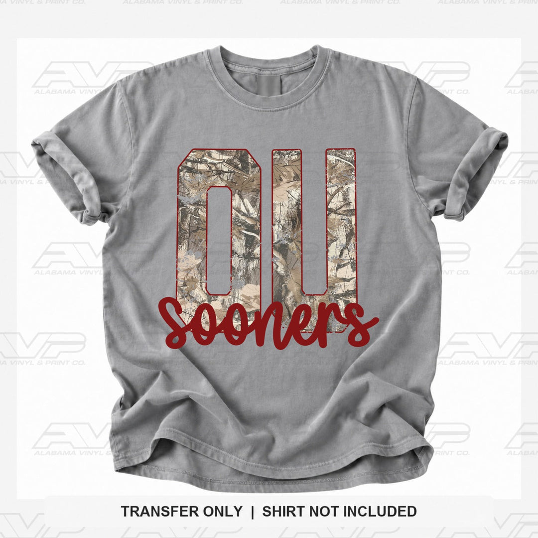 Oklahoma Mossy Oak U Alabama Vinyl