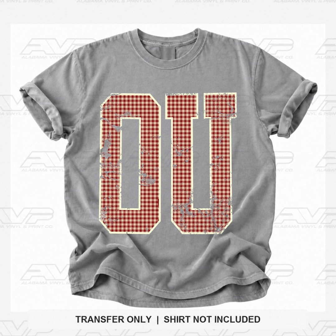 Oklahoma Gingham U Alabama Vinyl