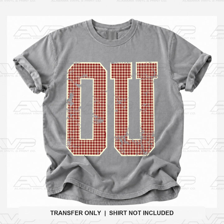 Oklahoma Gingham U Alabama Vinyl
