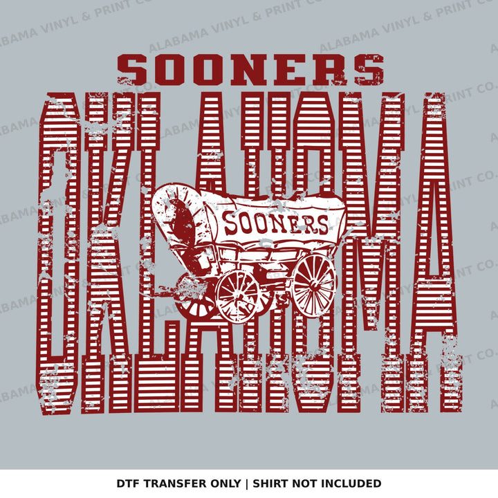 Oklahoma Stripes Alabama Vinyl