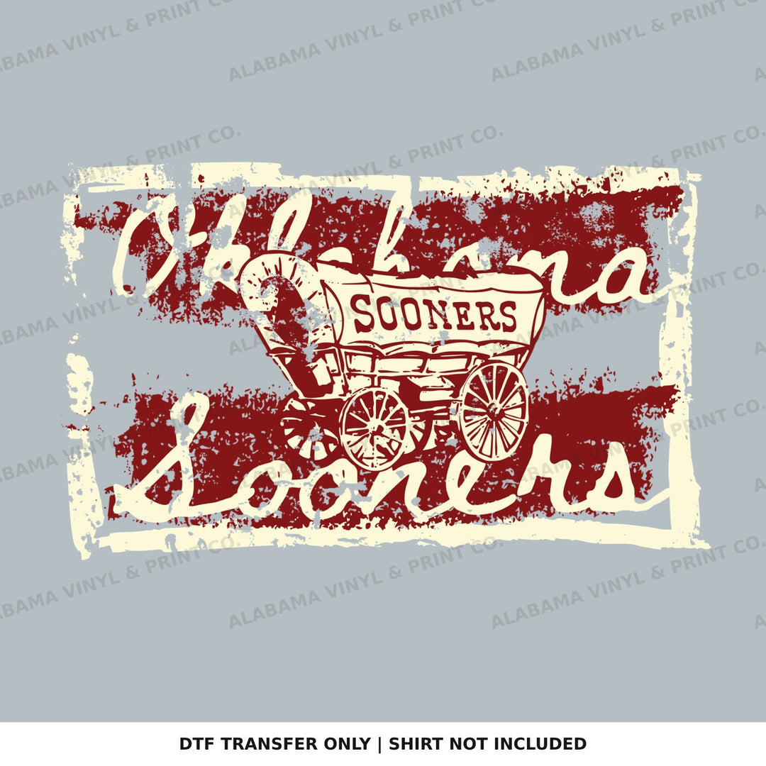 Oklahoma Tattered & Torn Alabama Vinyl