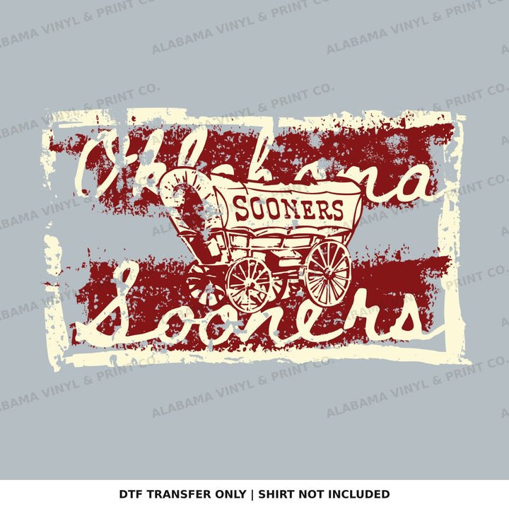 Oklahoma Tattered & Torn Alabama Vinyl