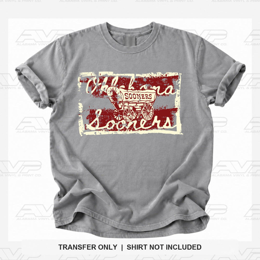 Oklahoma Tattered & Torn Alabama Vinyl