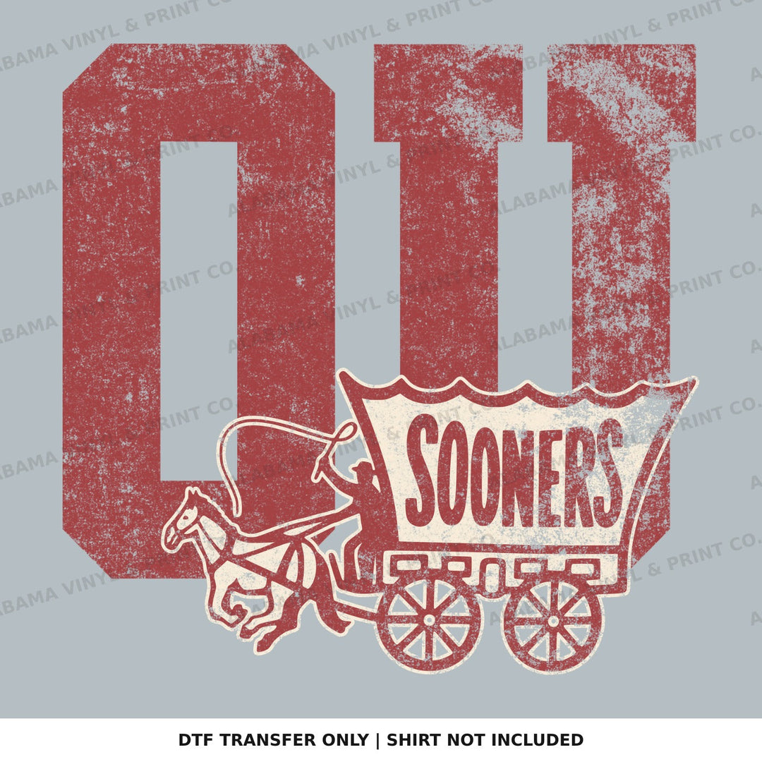 Oklahoma Vintage Block Vintage Vibes Alabama Vinyl