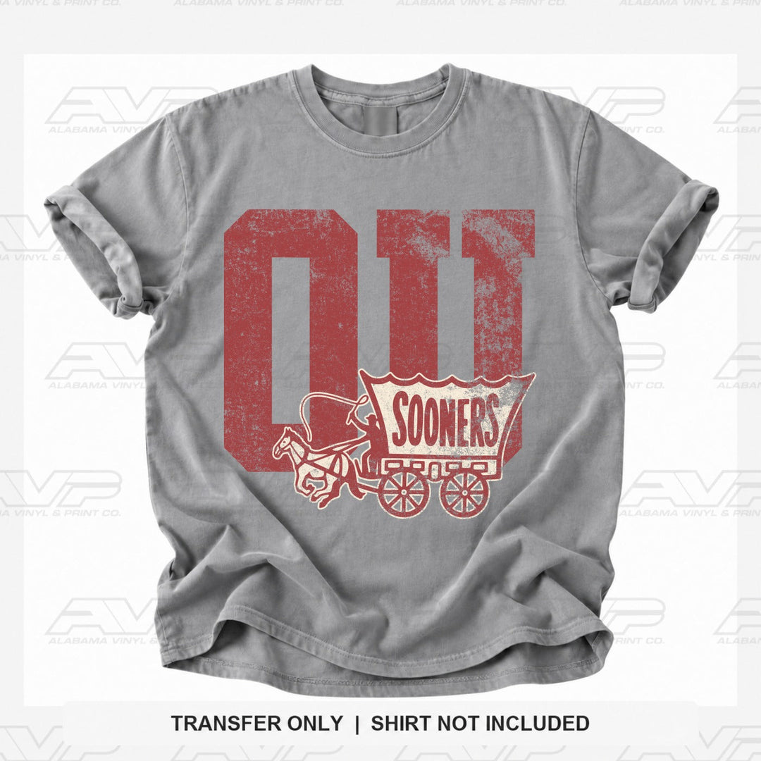 Oklahoma Vintage Block Vintage Vibes Alabama Vinyl