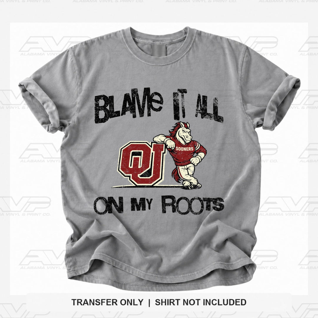Oklahoma Blame It All on My Roots Alabama Vinyl