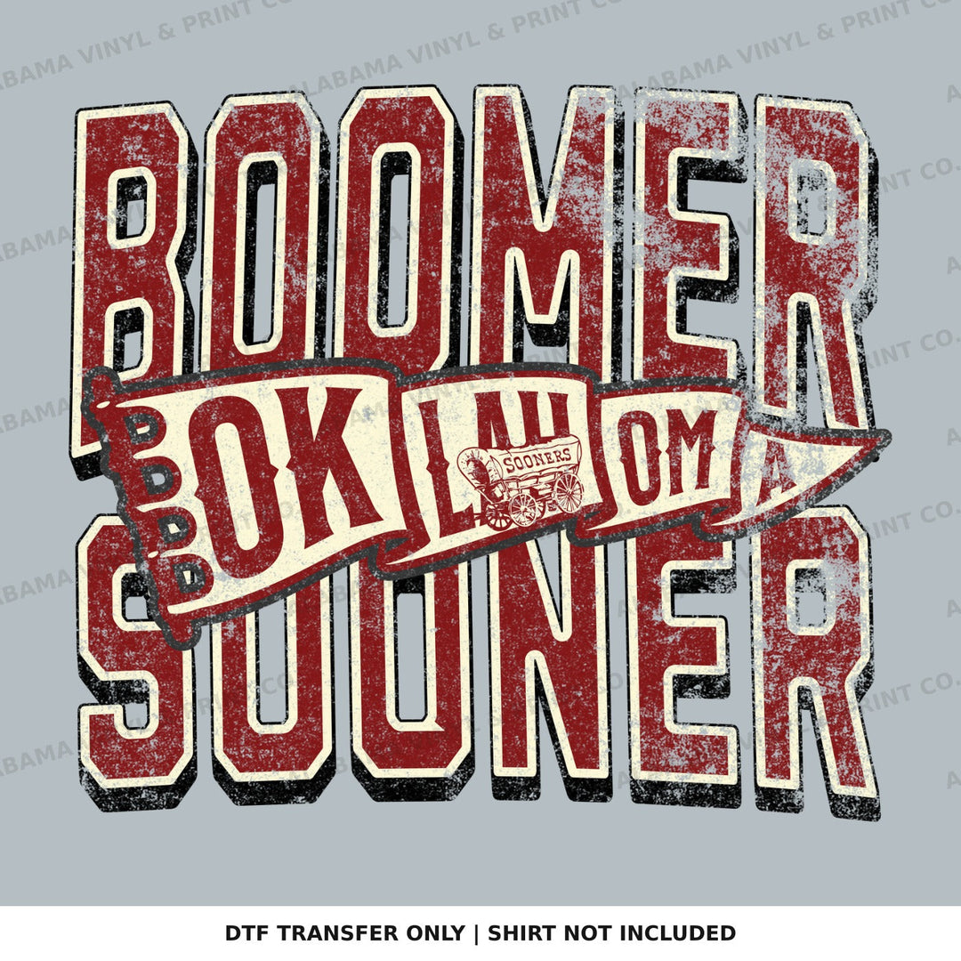 Oklahoma Boomer Sooner Alabama Vinyl