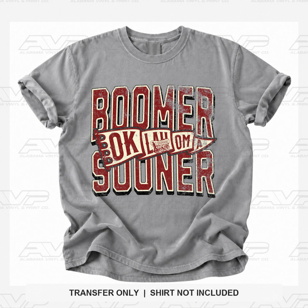 Oklahoma Boomer Sooner Alabama Vinyl