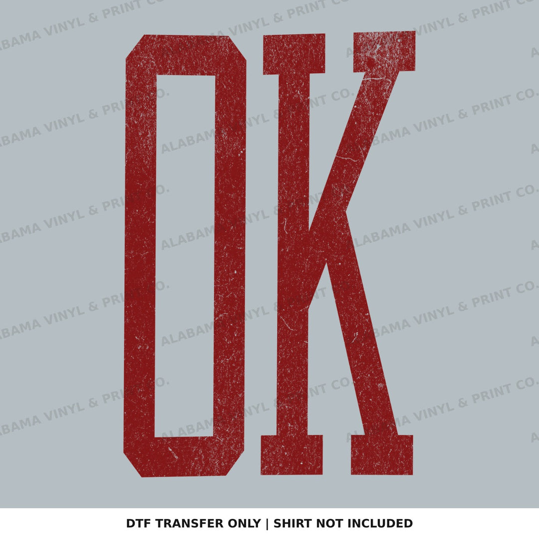 Oklahoma Skinny OK Alabama Vinyl