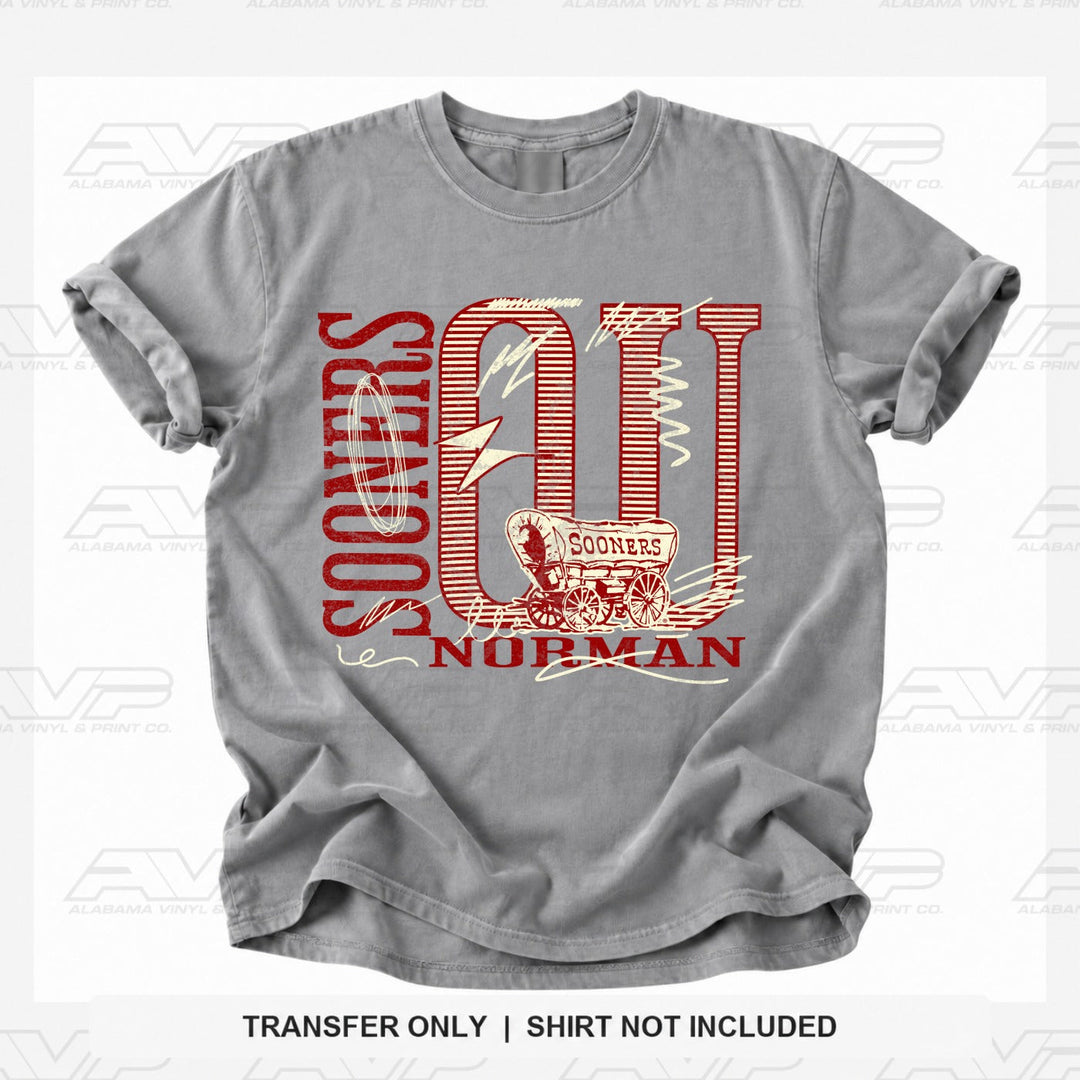 Oklahoma Sooners Norman Alabama Vinyl