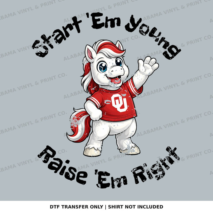Oklahoma Start 'Em Young Alabama Vinyl