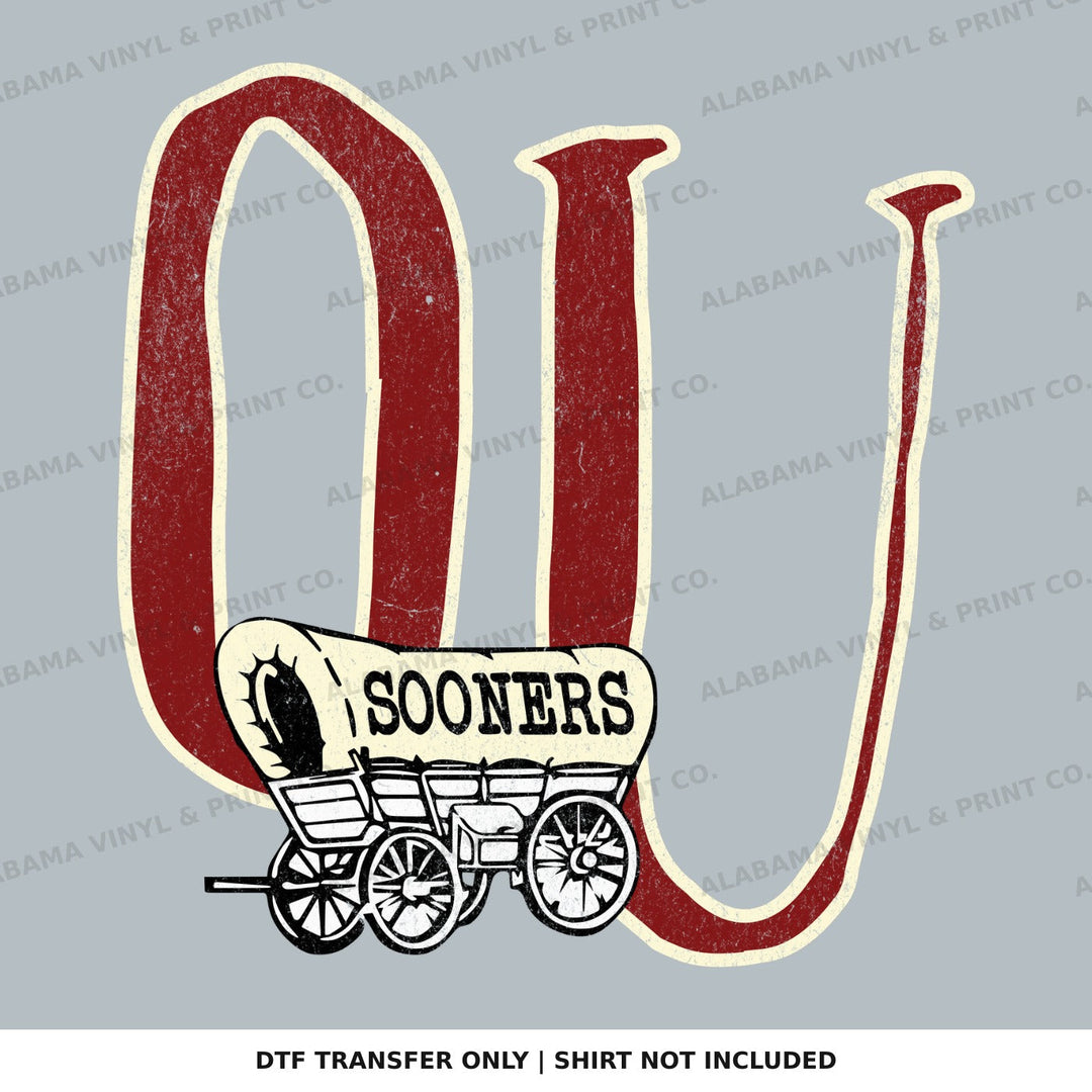 Oklahoma OU Skinny Alabama Vinyl