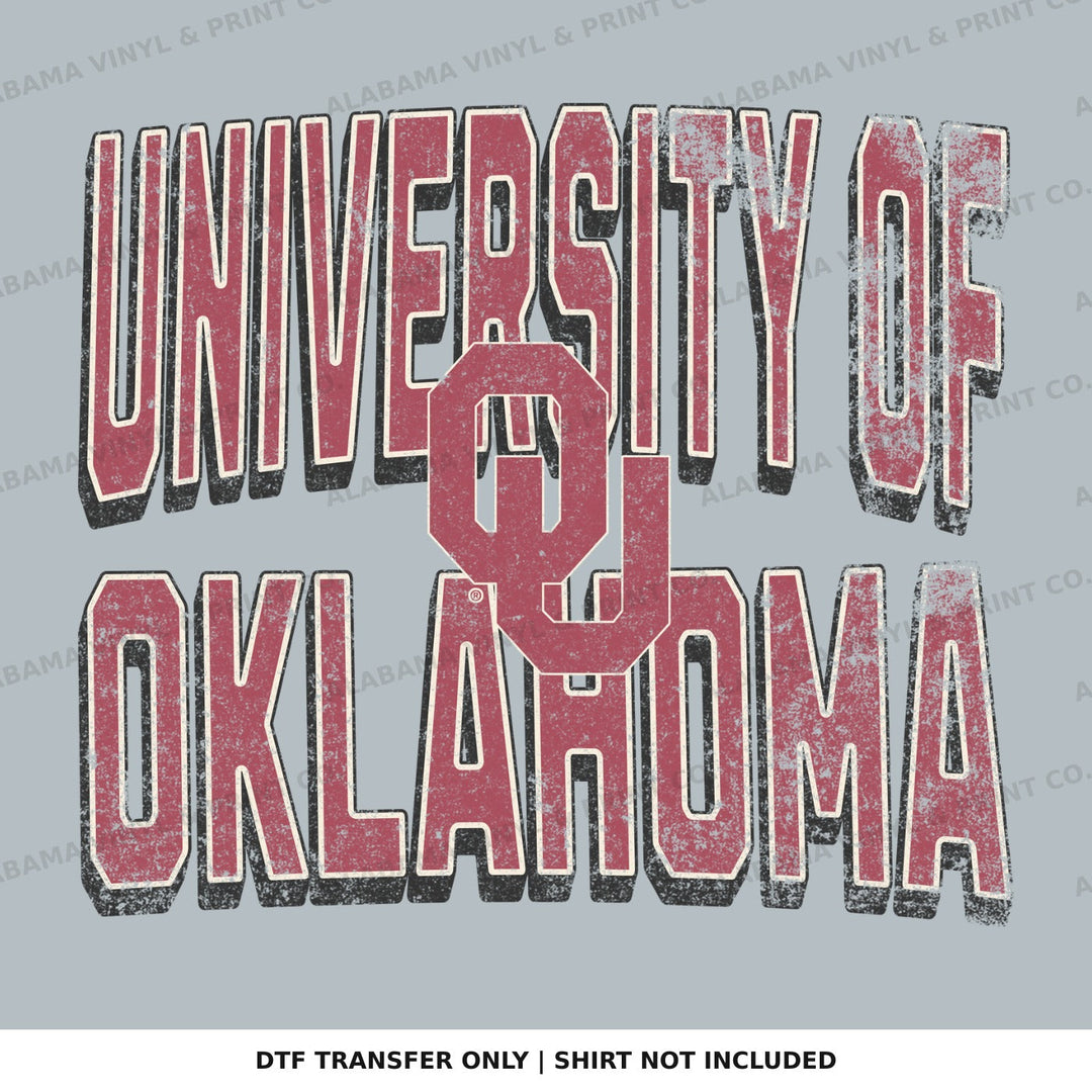 University of Oklahoma Alabama Vinyl