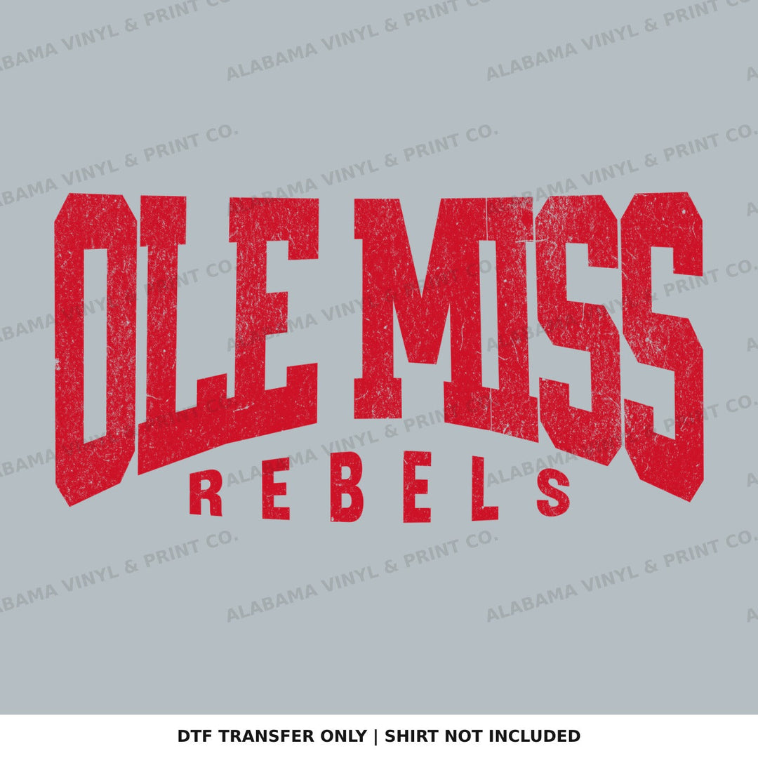 Ole Miss Rebels College Alabama Vinyl