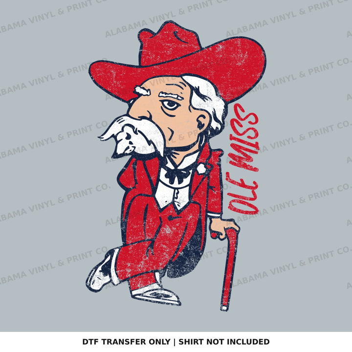Ole Miss Bigs Alabama Vinyl