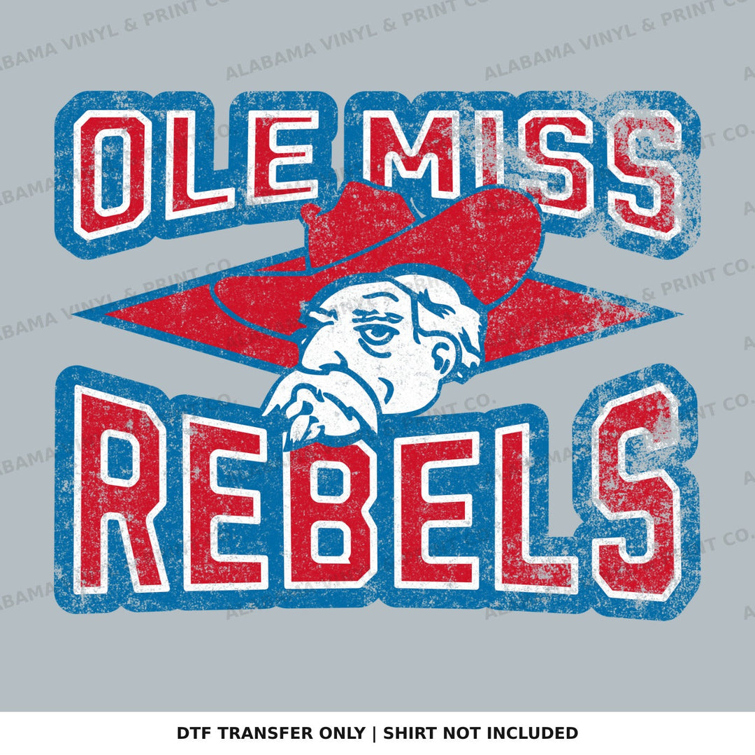 Ole Miss Rebels Diamonds Alabama Vinyl