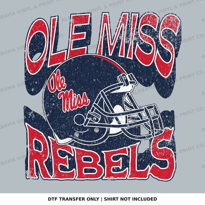Ole Miss Helmets & Heritage Alabama Vinyl