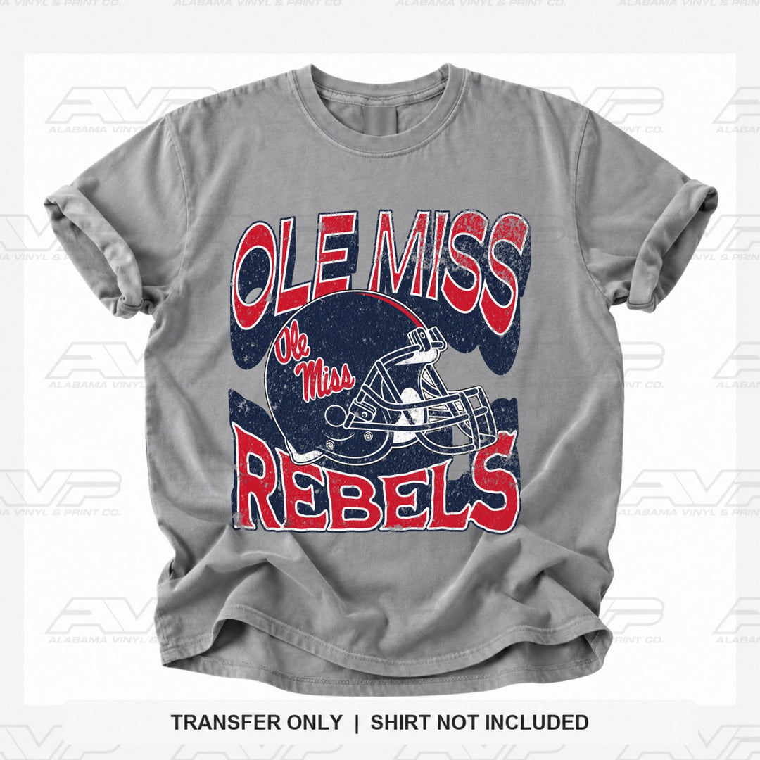 Ole Miss Helmets & Heritage Alabama Vinyl