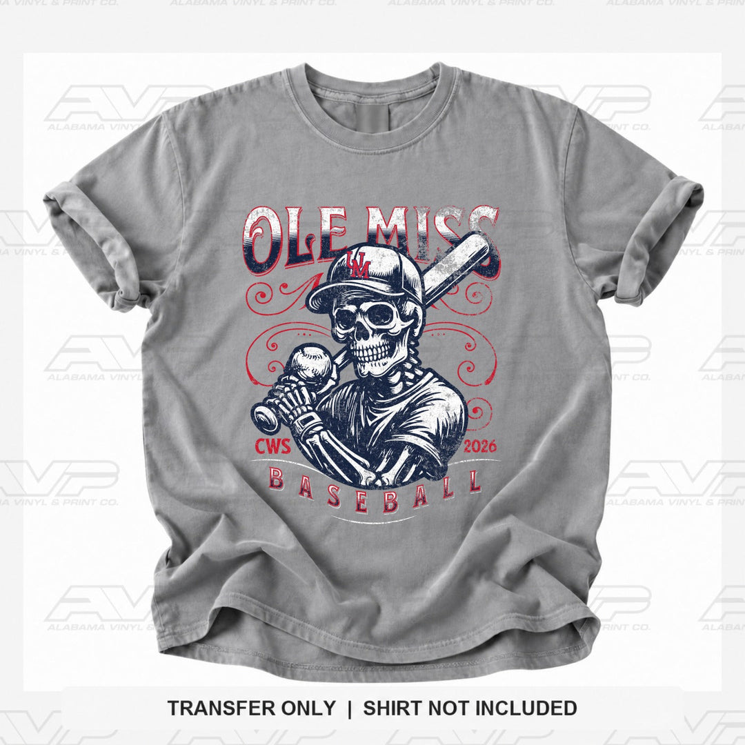 Ole Miss CWS 2 Alabama Vinyl