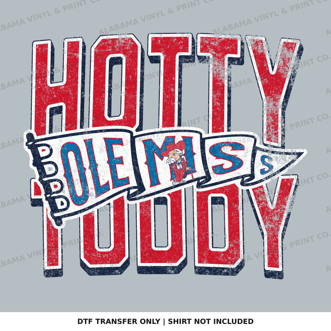 Ole Miss Hotty Toddy Alabama Vinyl
