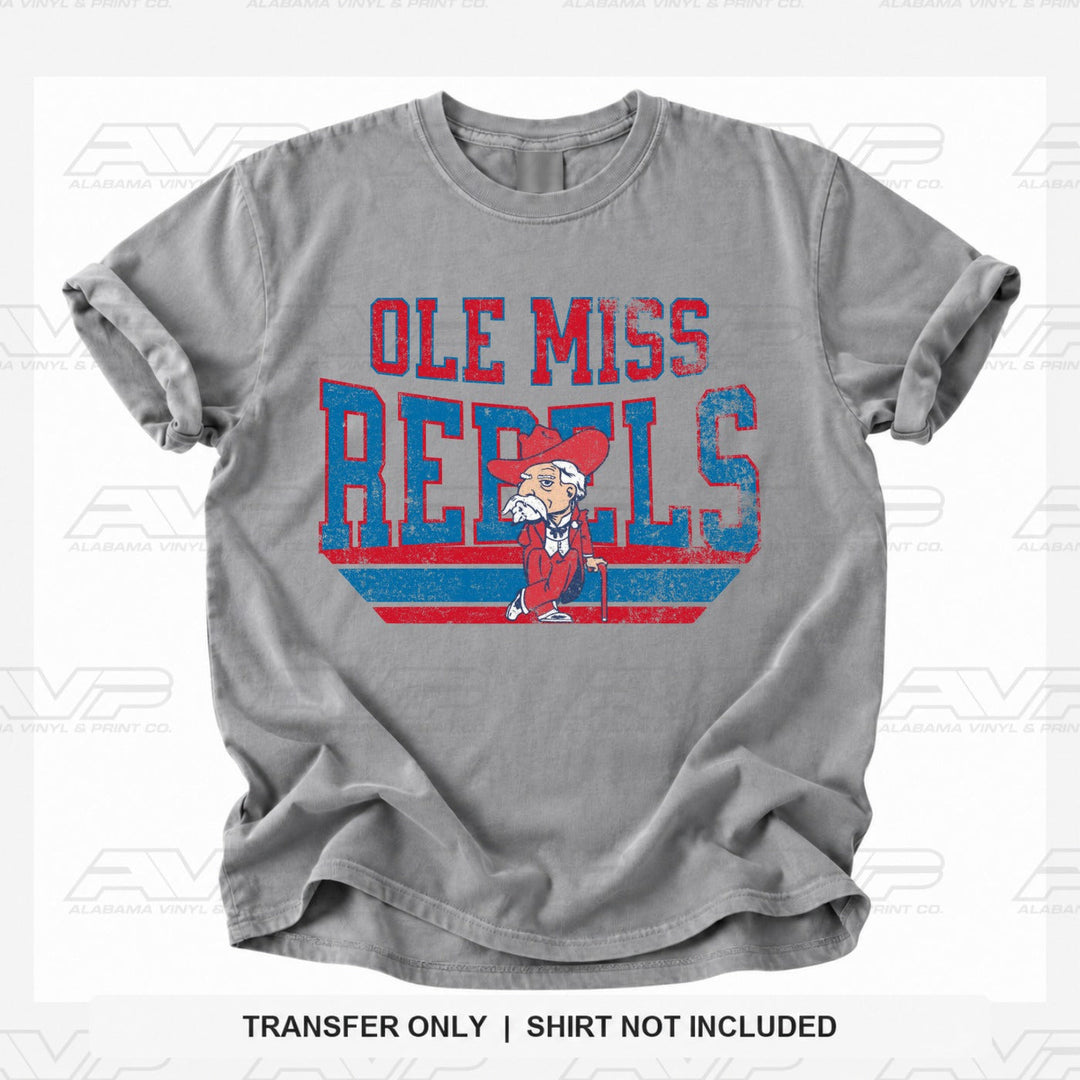 Ole Miss Rebels Alabama Vinyl