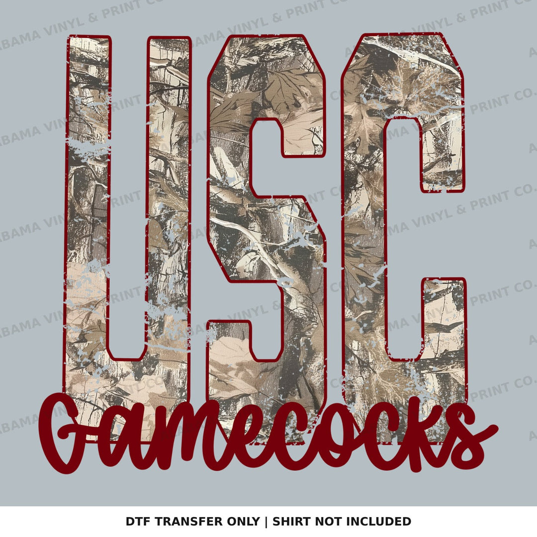 South Carolina Mossy Oak U Alabama Vinyl