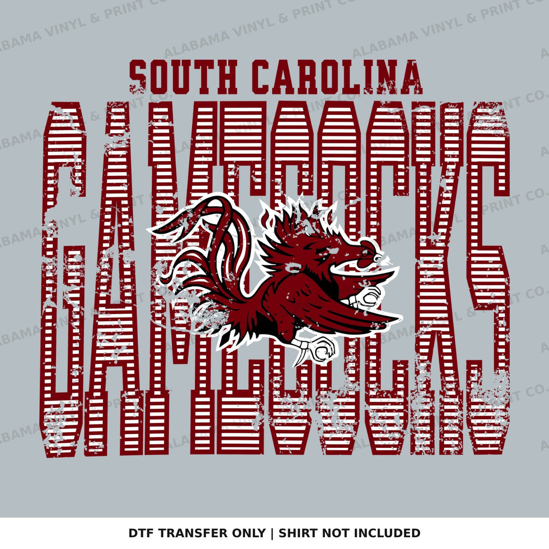 South Carolina Stripes Alabama Vinyl