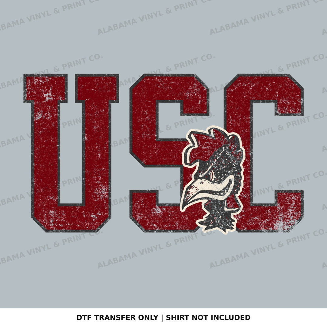 South Carolina Gamecocks USC Vintage Gamecock Vintage Vibes Alabama Vinyl
