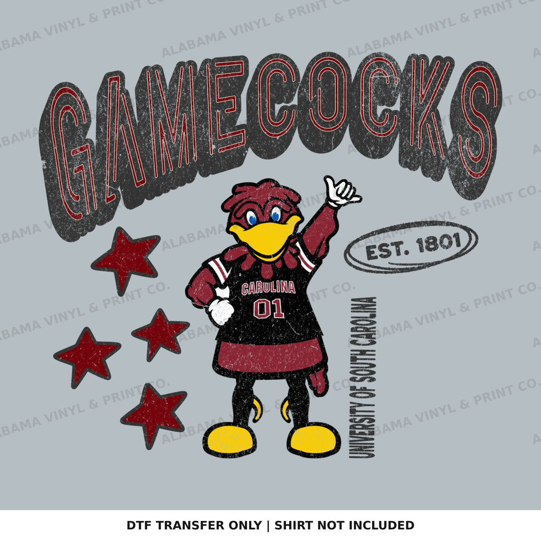 South Carolina USC Gamecocks Alabama Vinyl