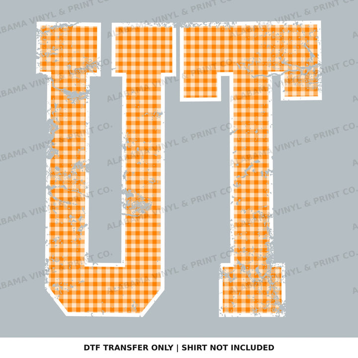 Tennessee Gingham U Alabama Vinyl