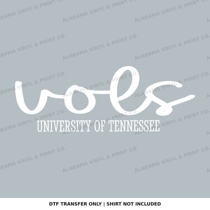Tennessee Vols Simplicity Alabama Vinyl