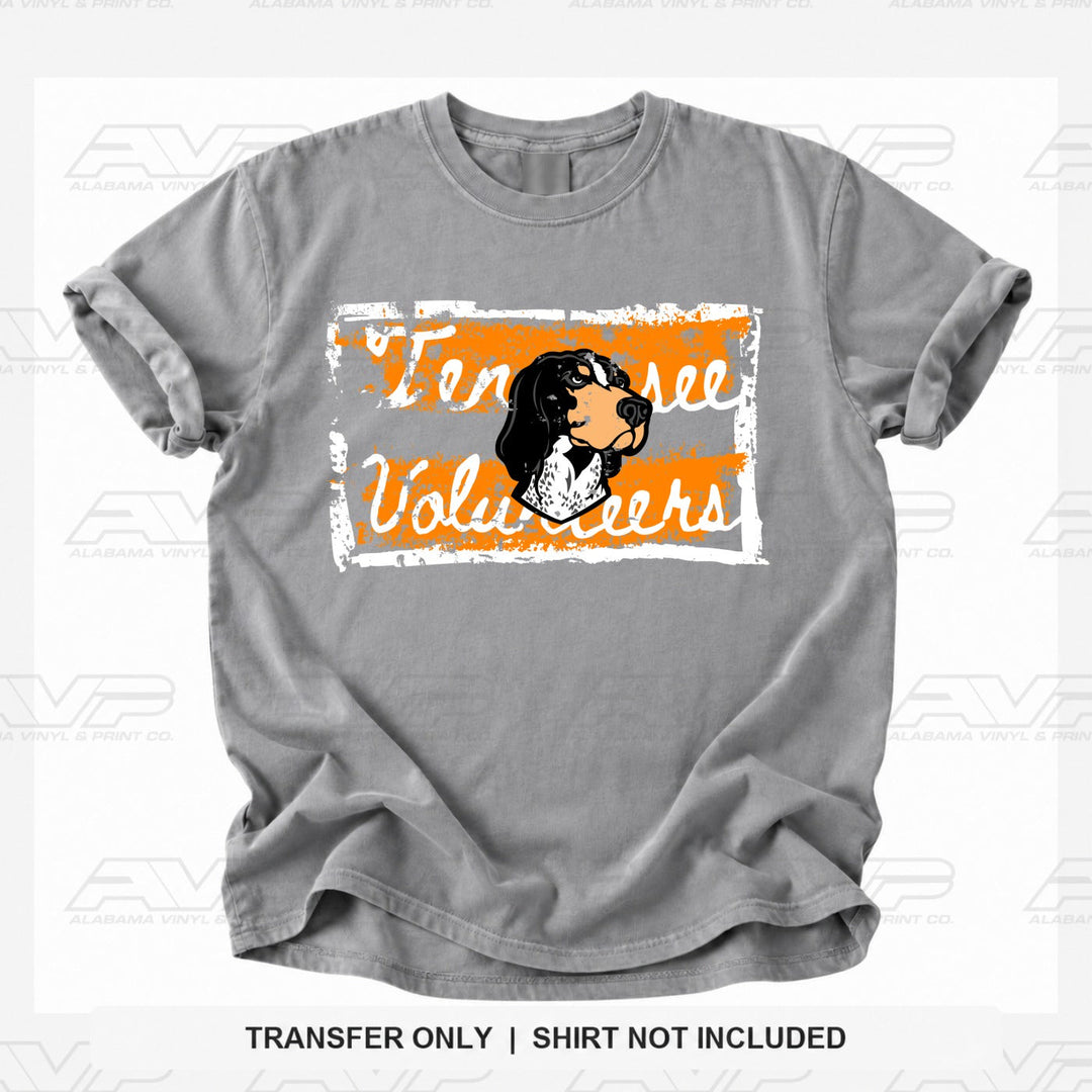Tennessee Tattered & Torn Alabama Vinyl