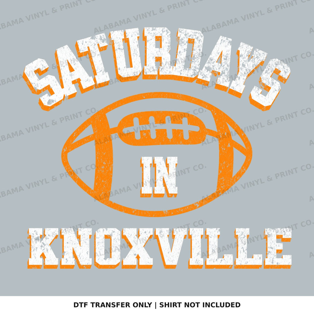 Tennessee Saturdays in Knoxville Alabama Vinyl