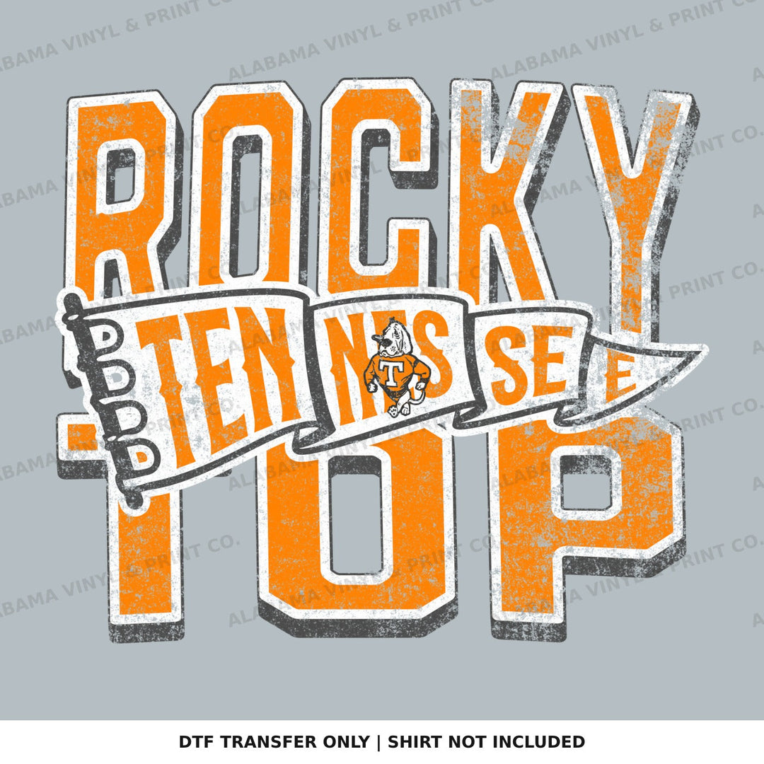 Tennessee Rocky Top Pennant Alabama Vinyl