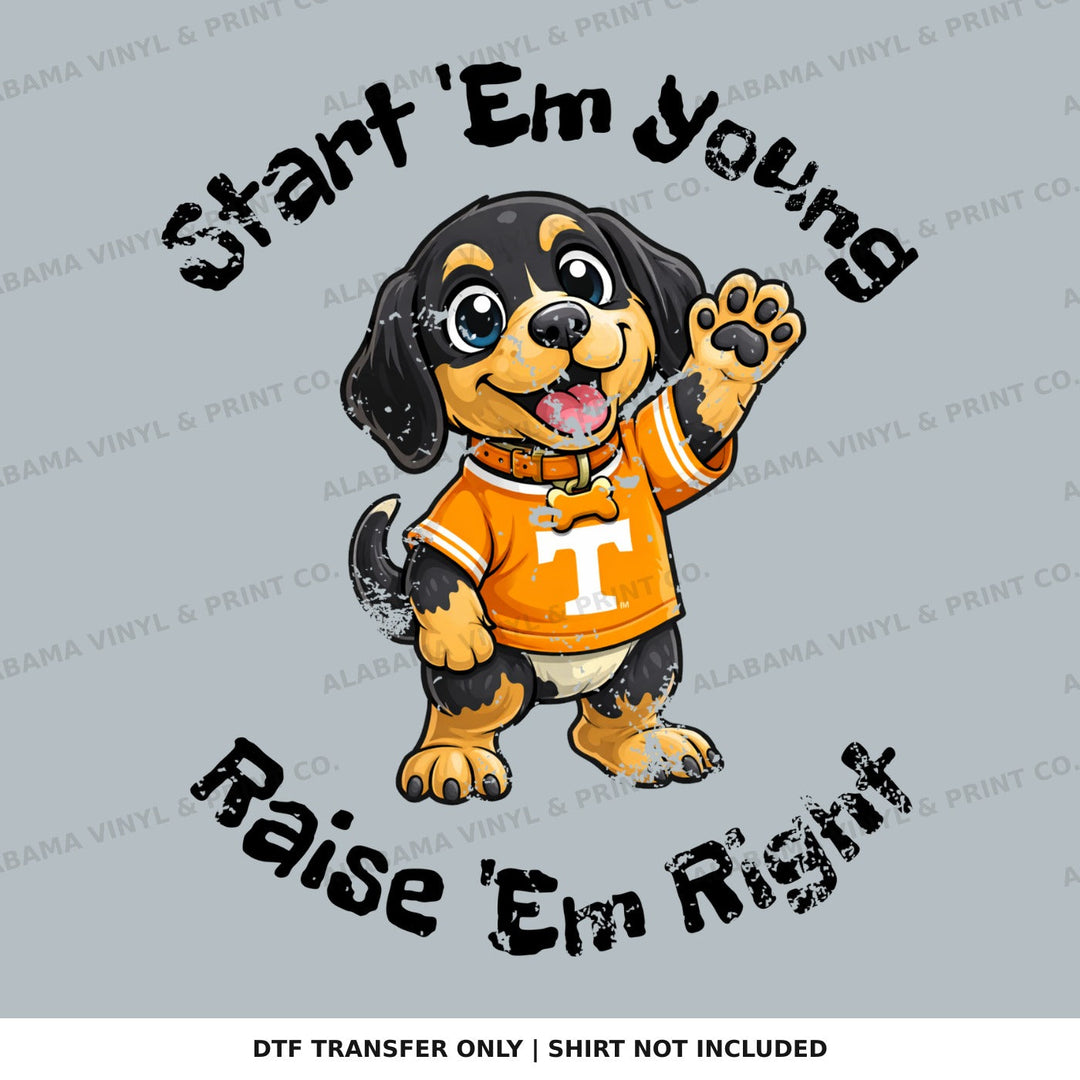 Tennessee Start 'Em Young Alabama Vinyl