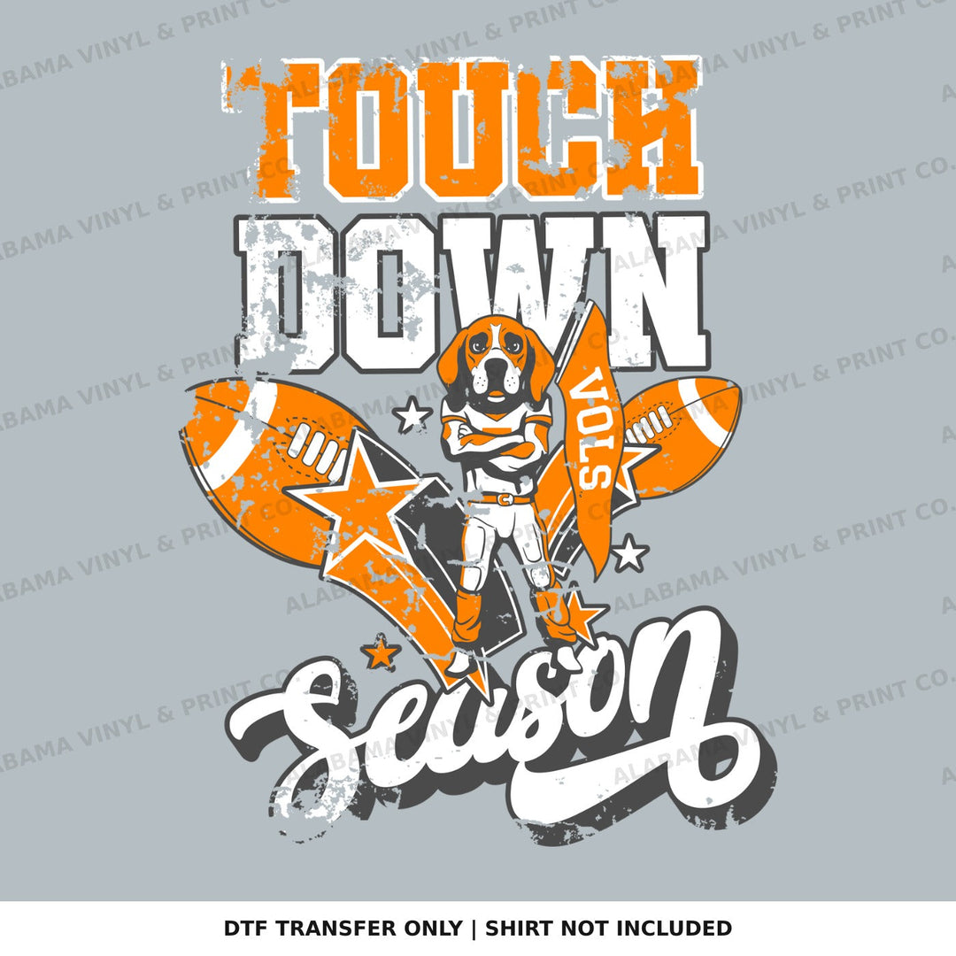 Tennessee Touchdown Season Alabama Vinyl
