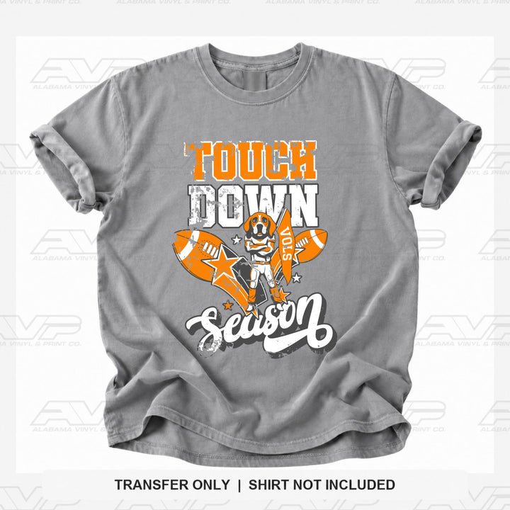 Tennessee Touchdown Season Alabama Vinyl