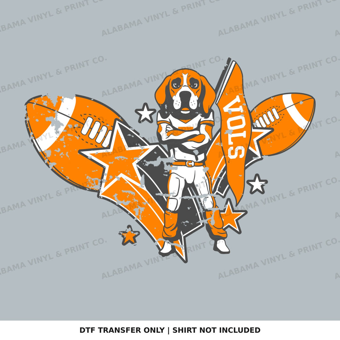 Tennessee Vols FB Mascot Alabama Vinyl
