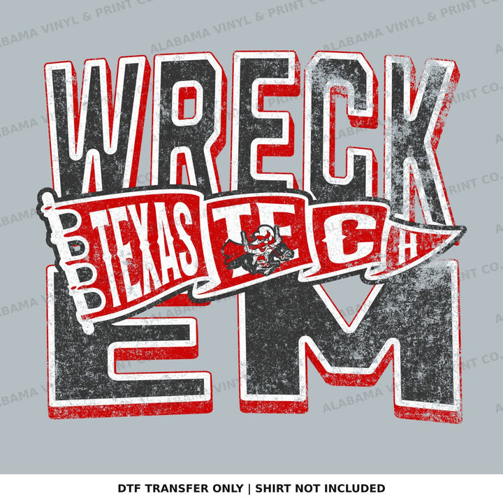 Tennessee TT Wreck Em Alabama Vinyl
