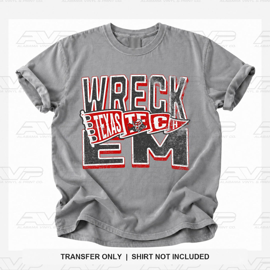 Tennessee TT Wreck Em Alabama Vinyl
