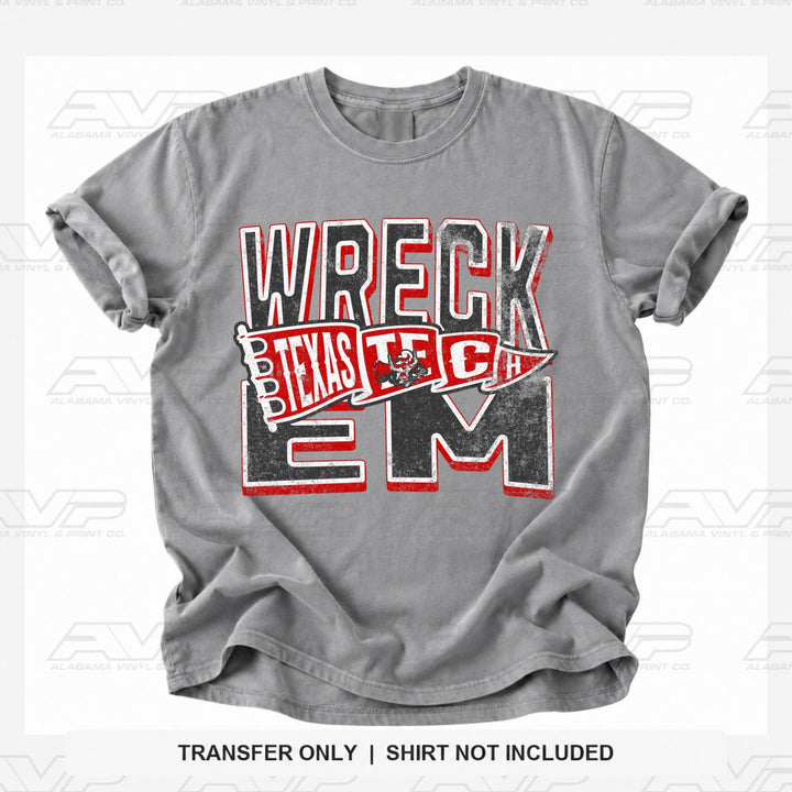 Tennessee TT Wreck Em Alabama Vinyl