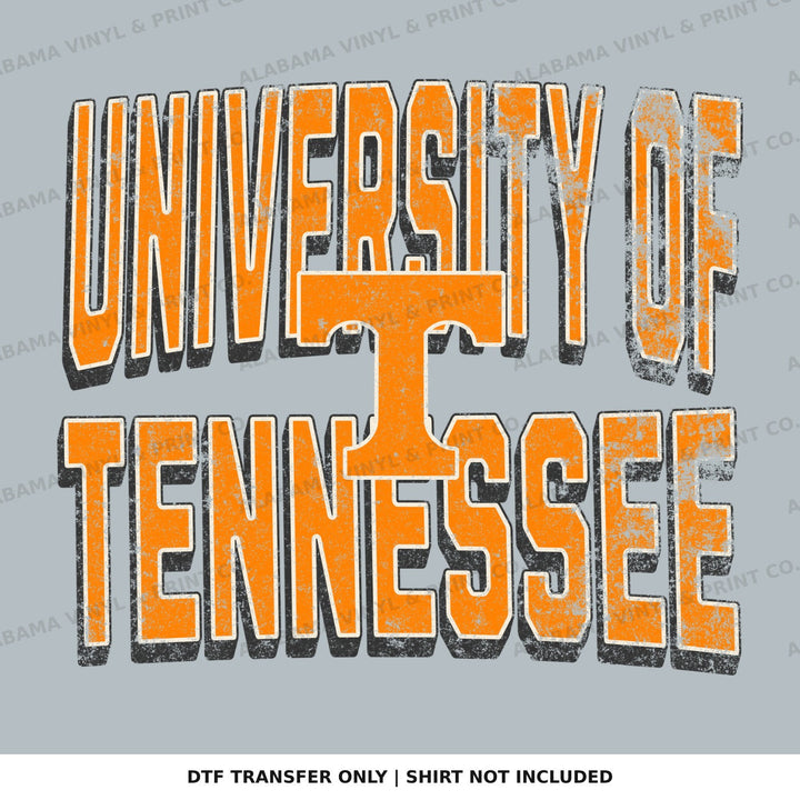 University of Tennessee Alabama Vinyl
